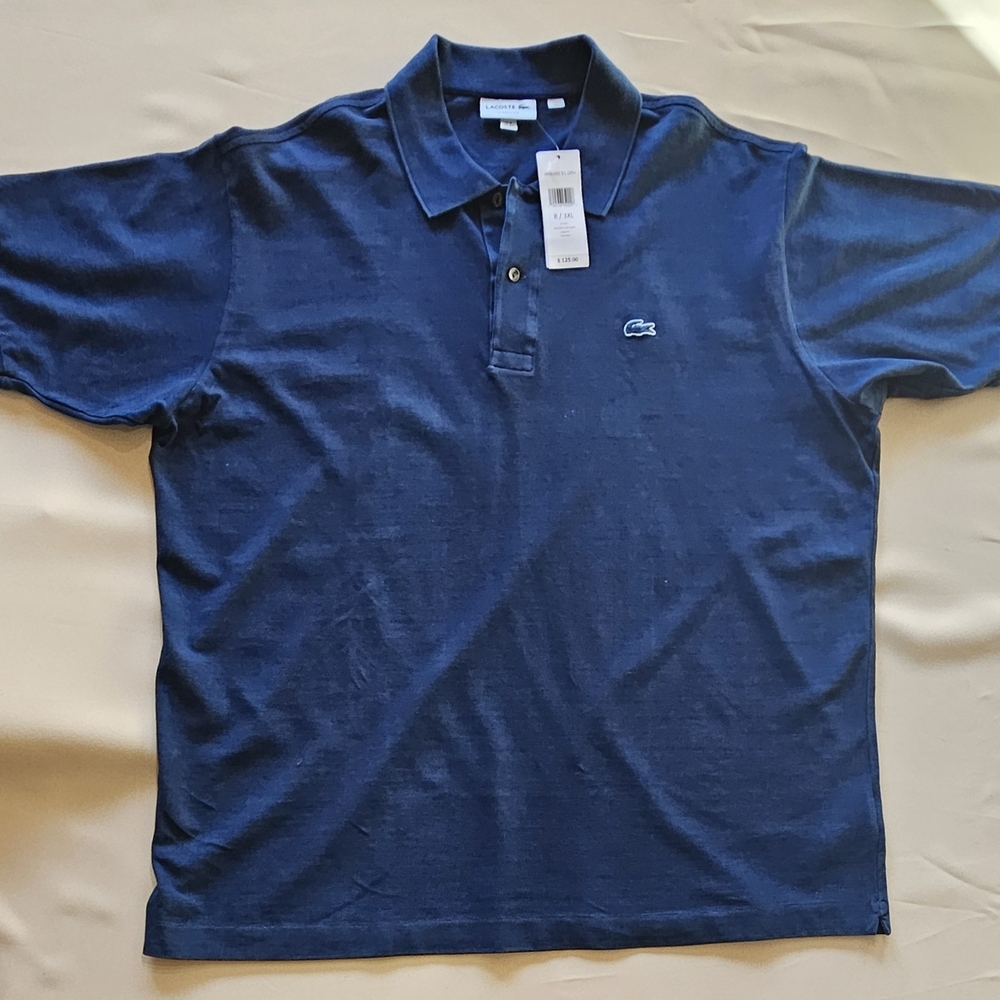 Lacoste Men's Polo Shirt - Dark Blue - Picture 4 of 4